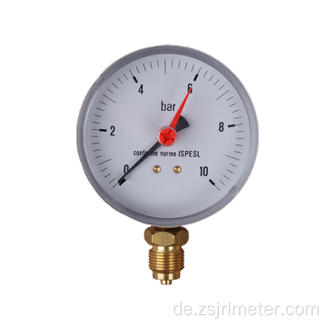 2,5&quot; kommerzielles mechanisches Rohrfedermanometer